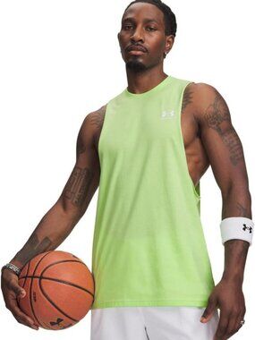Men's Sportstyle Cut-Off T-Shirt - Athletic Sleeveless Tee for Active Lifestyle